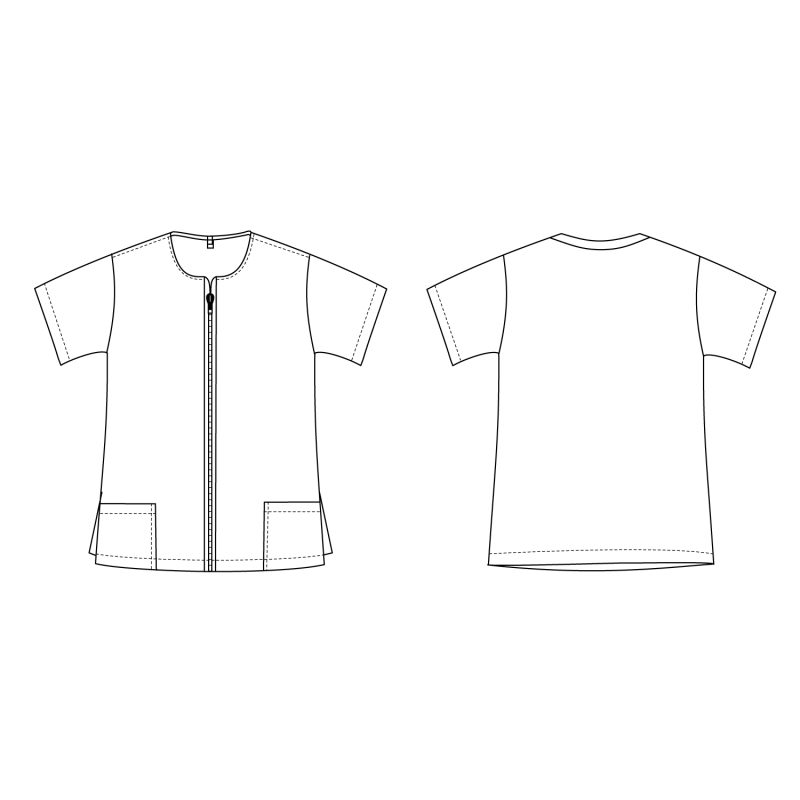 CAMISA MÉDICO MODELO 6R